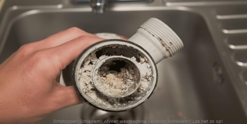 Afvoer wasmachine verstopt Schiedam? Los het zo op!
