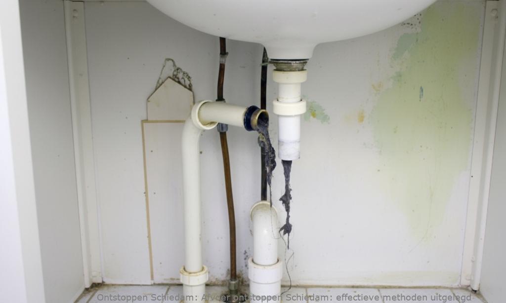 Afvoer ontstoppen Schiedam: effectieve methoden uitgelegd