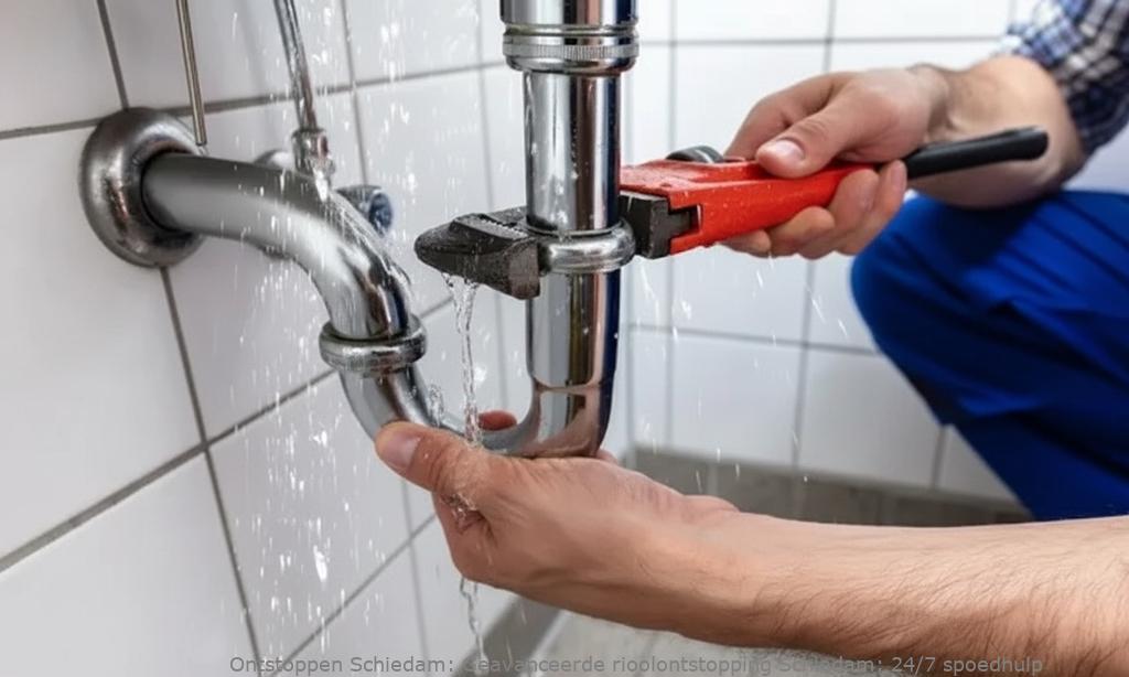 Geavanceerde rioolontstopping Schiedam: 24/7 spoedhulp