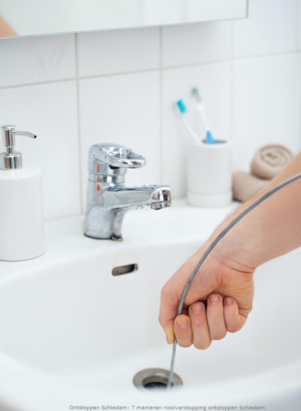 7 manieren rioolverstopping ontstoppen Schiedam