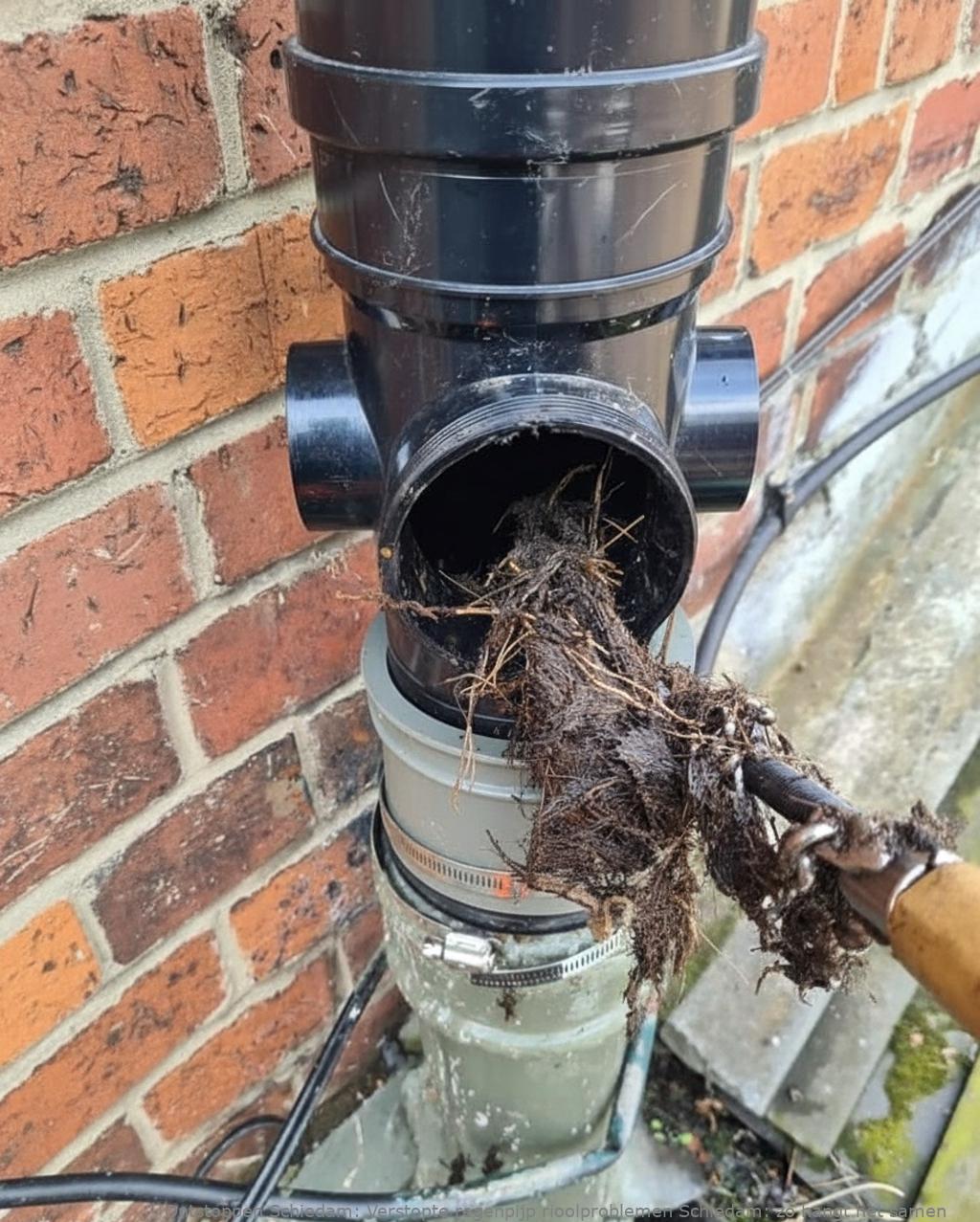 Verstopte regenpijp rioolproblemen Schiedam: zo hangt het samen