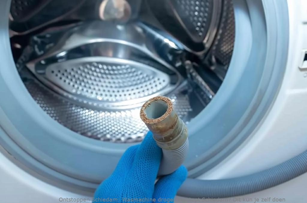 Wasmachine droger verstopt Schiedam? Dit kun je zelf doen